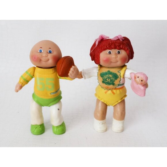 Cabbage Patch Kids 3 Posable PVC Figures CPK Figurines - Picture 2 of 4